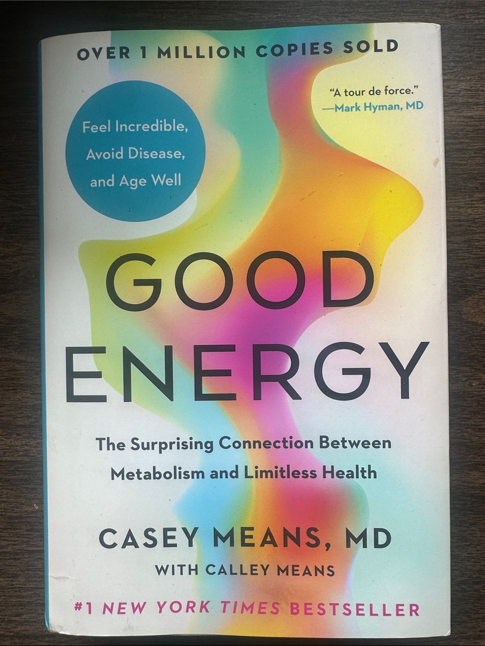 Good Energy by Casey Means, MD - Colorful Gradient Paperback